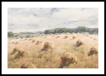 Poster Maryland Wheat Fields By William Henry Holmes