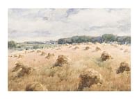 Maryland Wheat Fields By William Henry Holmes-1