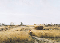 The Harvest By Charles-François Daubigny-9