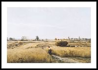 The Harvest By Charles-François Daubigny-0