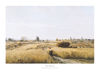 Poster The Harvest By Charles-François Daubigny