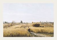 The Harvest By Charles-François Daubigny-5