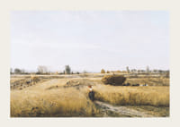 The Harvest By Charles-François Daubigny-5