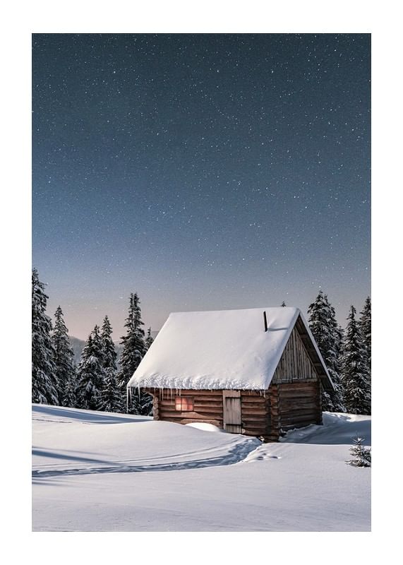 Plagát Cabin Under Stars