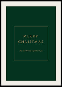 Motif de texte élégant sur fond vert foncé avec texte doré-2