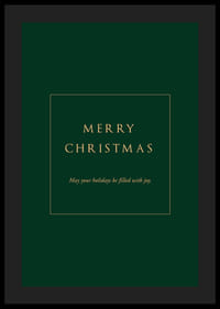 Motif de texte élégant sur fond vert foncé avec texte doré-4