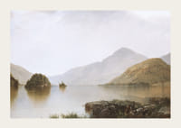 Lake George By John Frederick Kensett-5