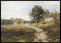 Arkville Landscape By Alexander H. Wyant-8