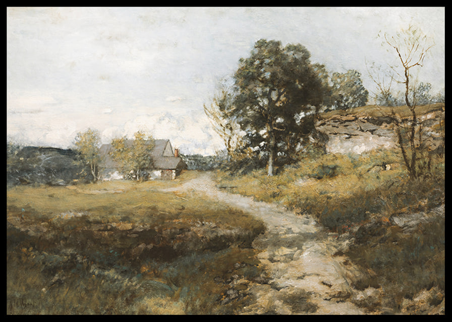 Arkville Landscape By Alexander H. Wyant-12