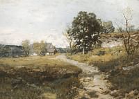 Arkville Landscape By Alexander H. Wyant-3