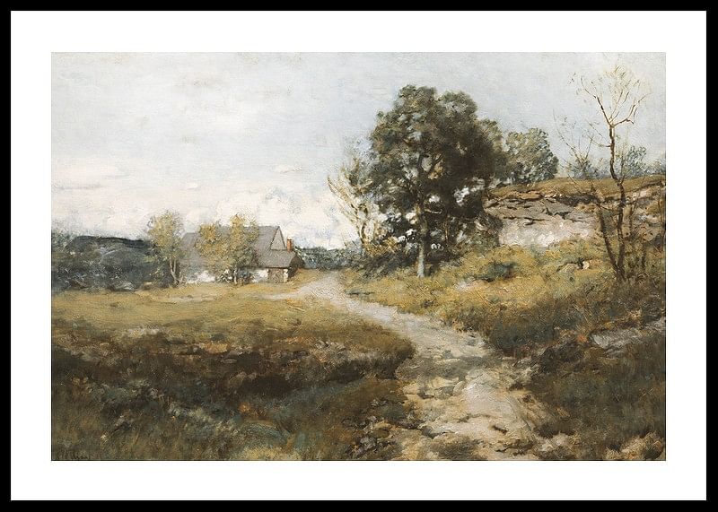 Arkville Landscape By Alexander H. Wyant-12