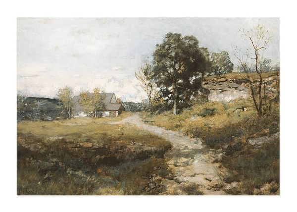 Plagát Arkville Landscape By Alexander H. Wyant