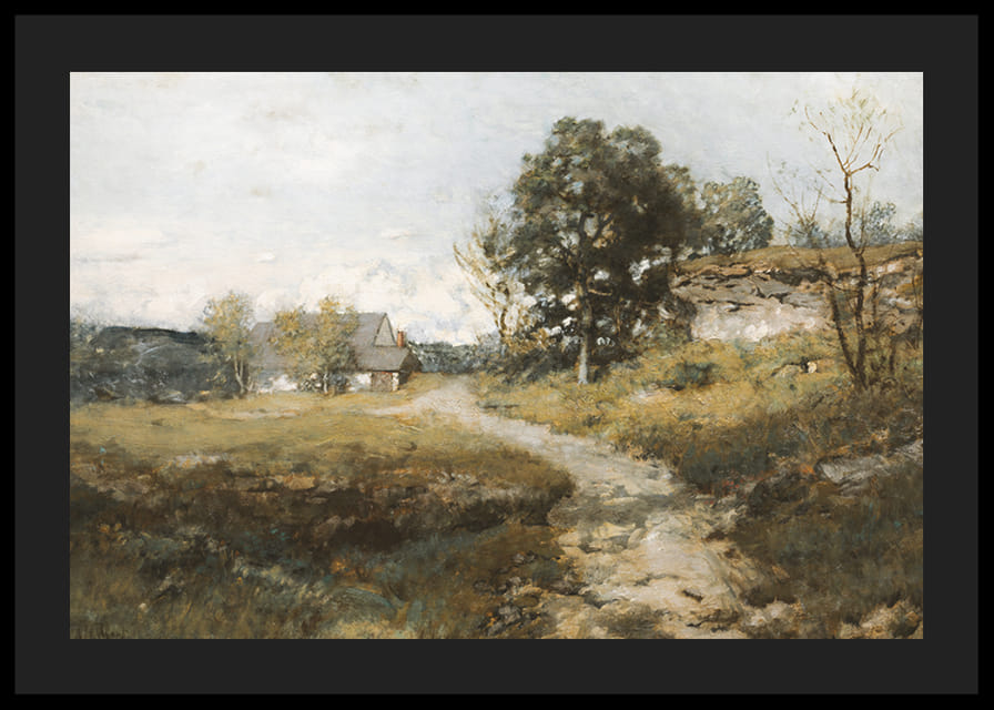 Arkville Landscape By Alexander H. Wyant-12
