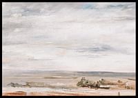 Cloud Study Early Morning By John Constable-2