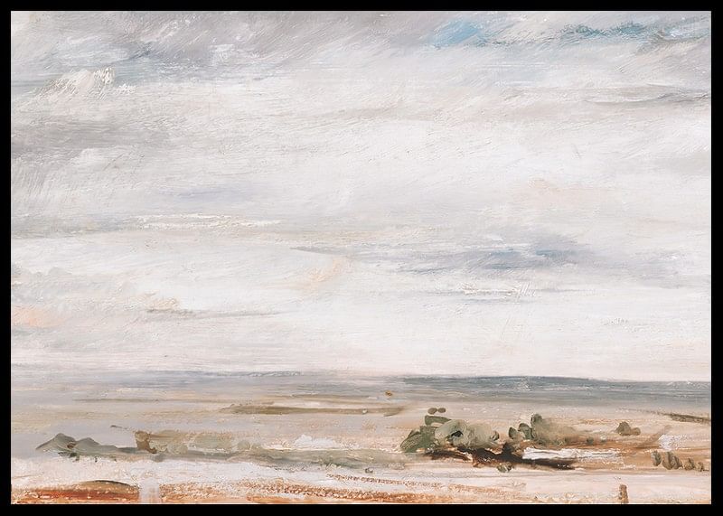 Cloud Study Early Morning By John Constable-12