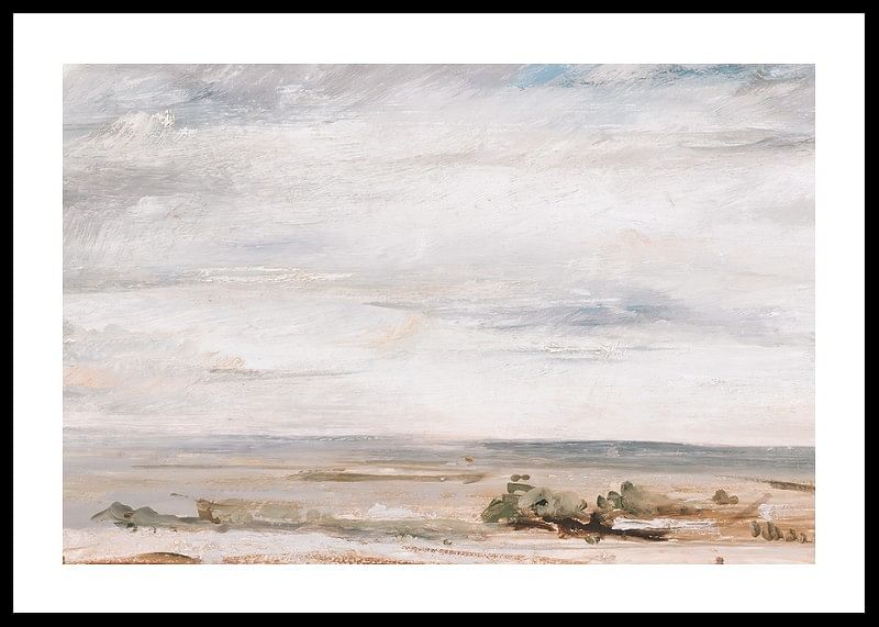 Cloud Study Early Morning By John Constable-12