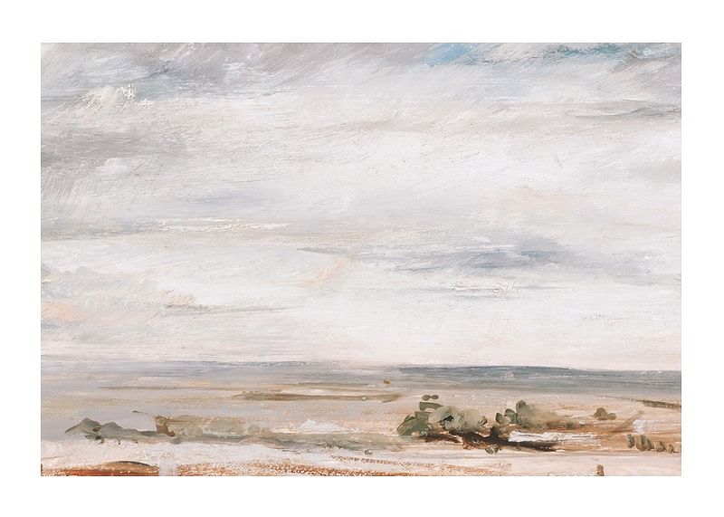 Cloud Study Early Morning By John Constable-12