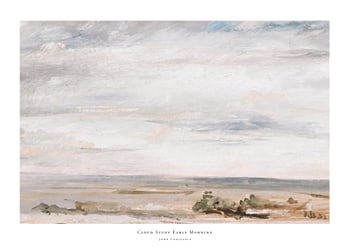 Poster Cloud Study Early Morning By John Constable