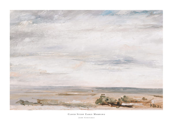 Plakatas Cloud Study Early Morning By John Constable