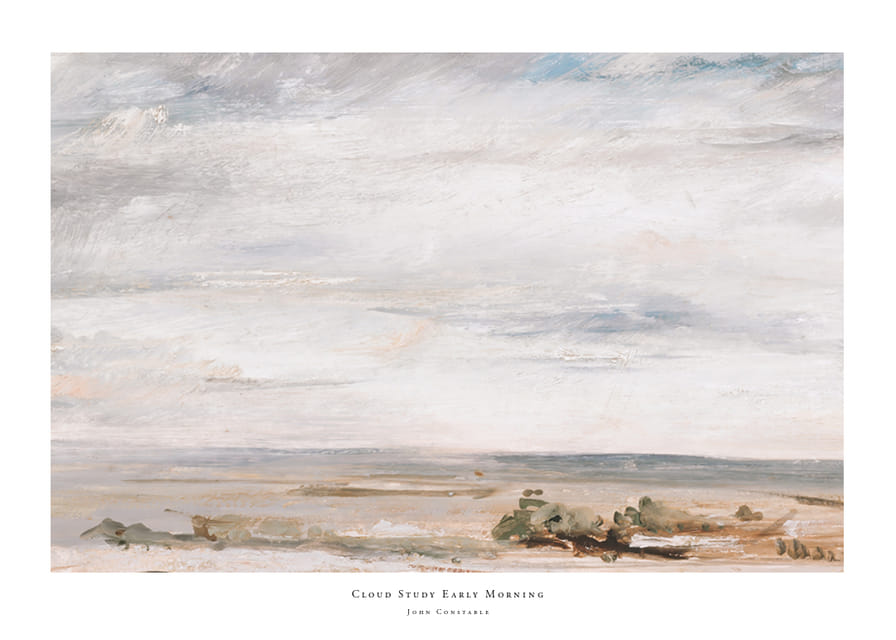 Cloud Study Early Morning By John Constable-12