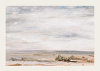 Cloud Study Early Morning By John Constable-5