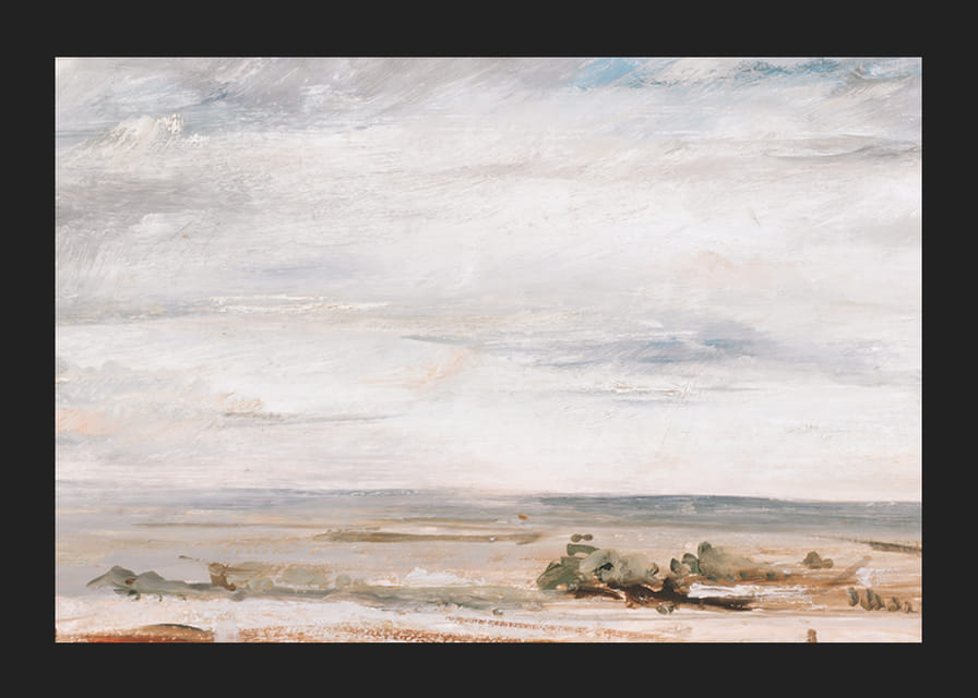 Cloud Study Early Morning By John Constable-12