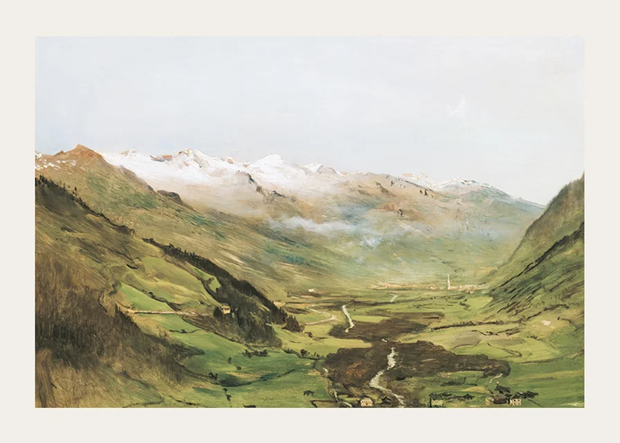 Das Gasteinertal I By Anton Romako-12