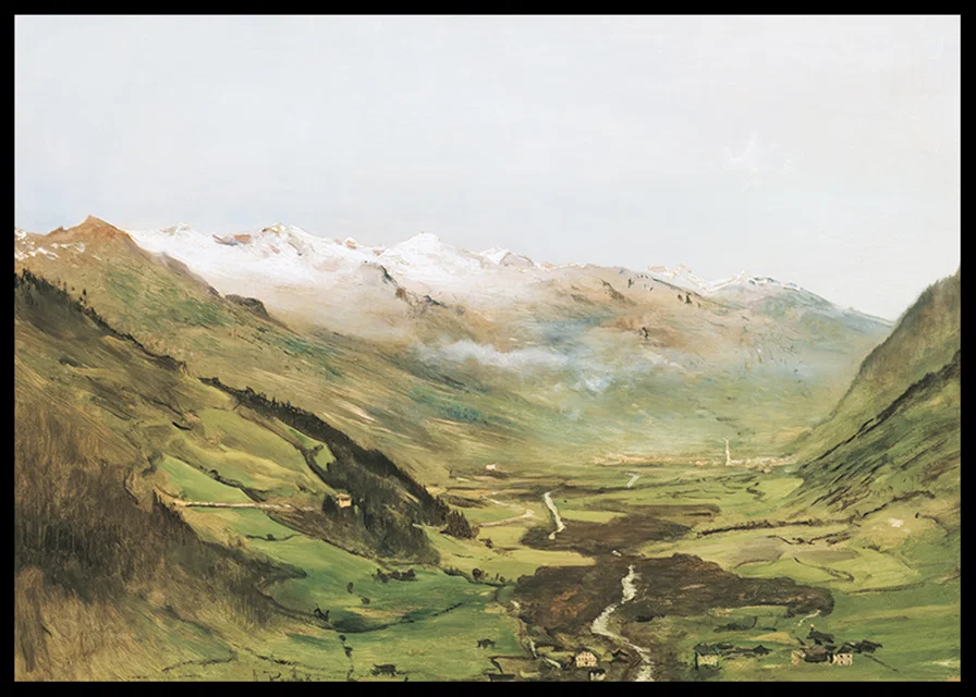 Das Gasteinertal I By Anton Romako-12
