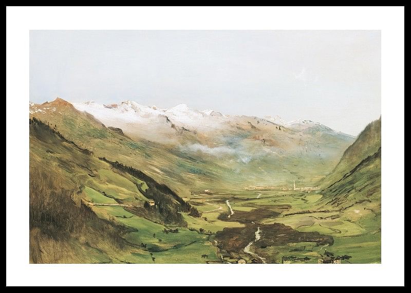 Das Gasteinertal I By Anton Romako-12