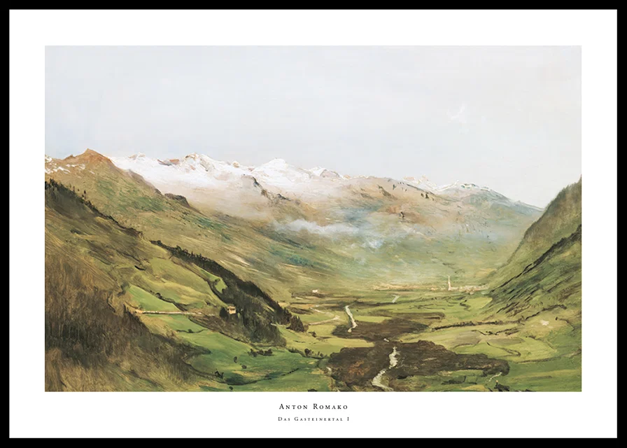 Das Gasteinertal I By Anton Romako-12