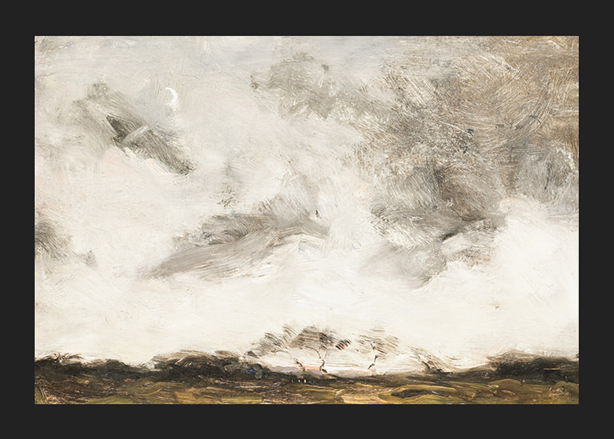 Avondzon By Rudolf Jurriaan Stephanus Haak-12