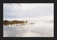 River Landscape By Ferdynand Ruszczyc-7