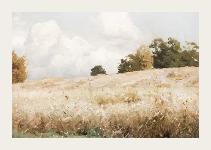 Sädesfält Landskapsstudie By Gustaf Rydberg-12