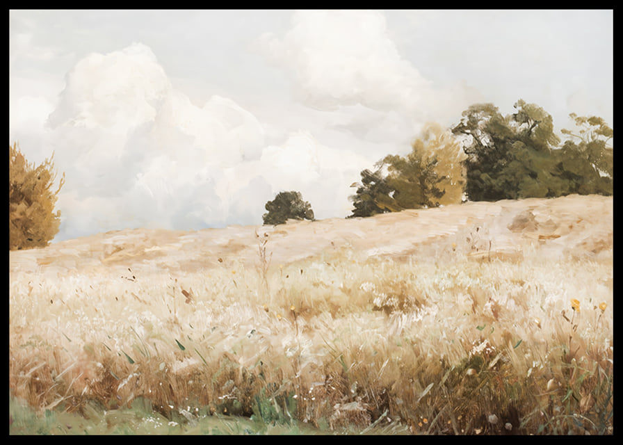 Sädesfält Landskapsstudie By Gustaf Rydberg-12