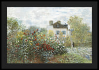 The Artists Garden In Argenteuil By Claude Monet-6