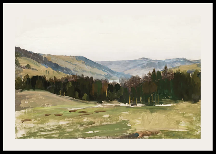 Highland Landscape By Leon Wyczółkowski-12