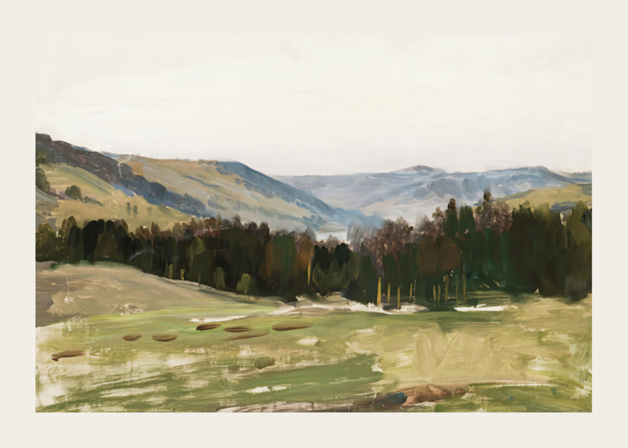 Highland Landscape By Leon Wyczółkowski-12