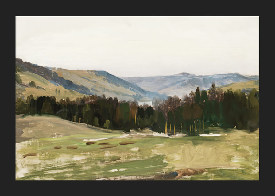 Highland Landscape By Leon Wyczółkowski-12