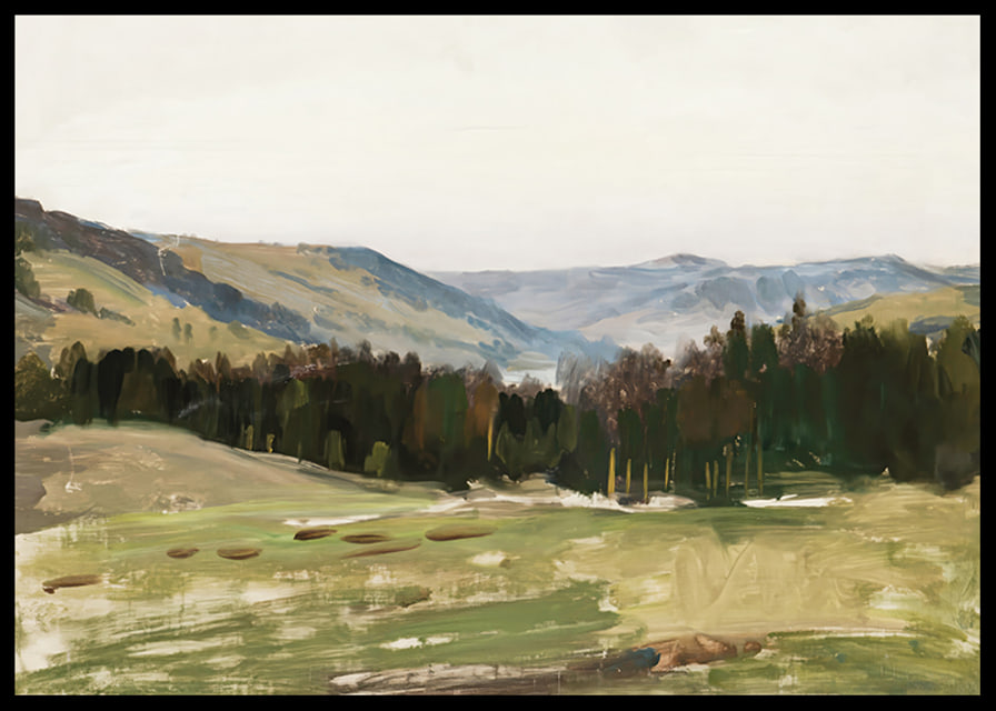 Highland Landscape By Leon Wyczółkowski-12