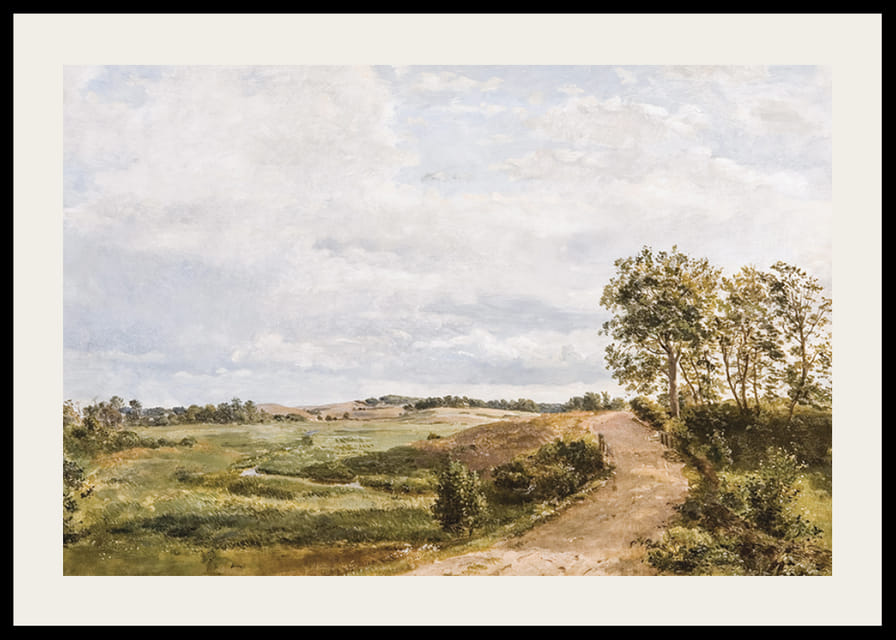 Road Across The Hills By Dankvart Dreyer-12