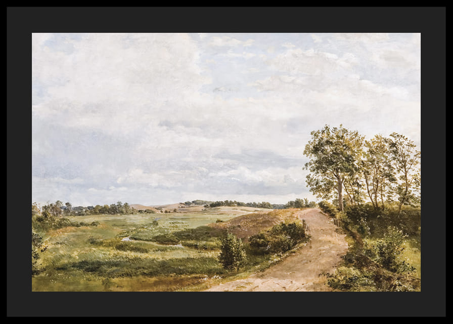 Road Across The Hills By Dankvart Dreyer-12