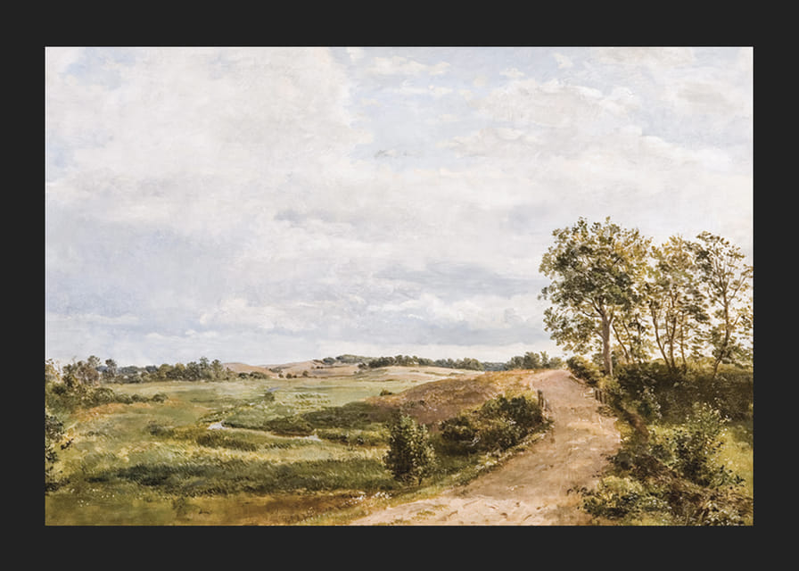 Road Across The Hills By Dankvart Dreyer-12