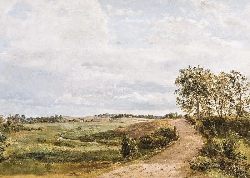 Road Across The Hills By Dankvart Dreyer-12