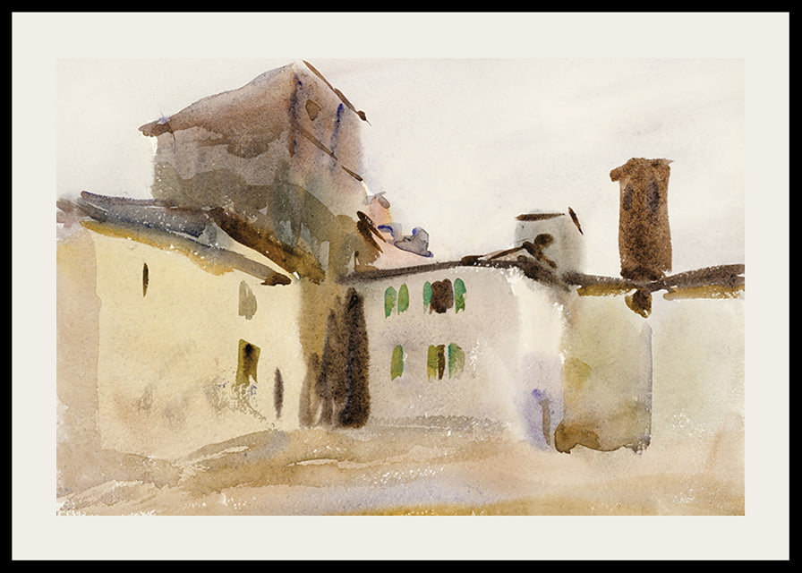 Borgo San Lorenzo By John Singer Sargent-12