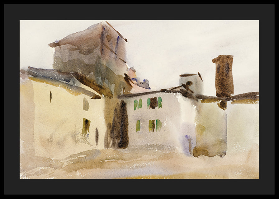 Borgo San Lorenzo By John Singer Sargent-12
