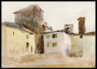 Borgo San Lorenzo By John Singer Sargent-8