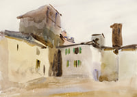 Borgo San Lorenzo By John Singer Sargent-9