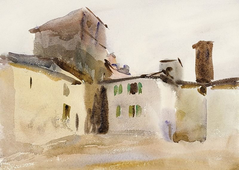 Borgo San Lorenzo By John Singer Sargent-12