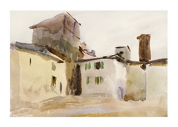 Plakat Borgo San Lorenzo By John Singer Sargent