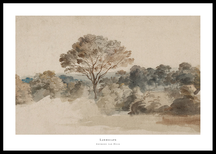 Landscape By Anthony van Dyck-12